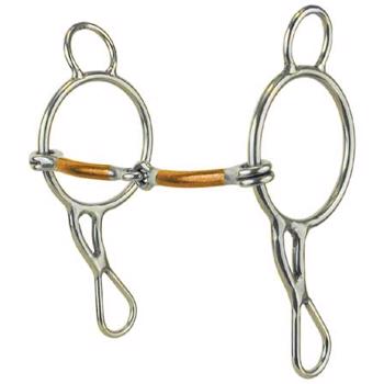 Wonderbit Copper Snaffle - 5'' wide