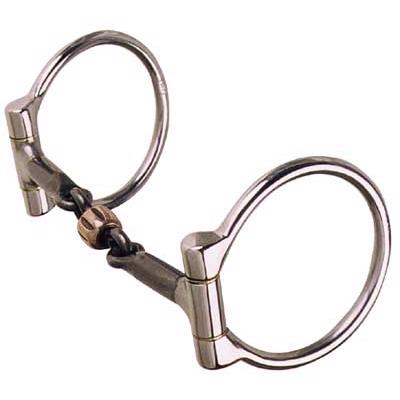 Reinsman Offset D 3 piece snaffle