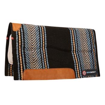 Matrix Woven Wool Back Pad - Blue Lamancha