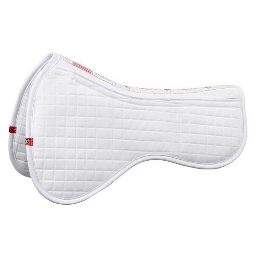 Dressage Half Pad w/ Ortho | White