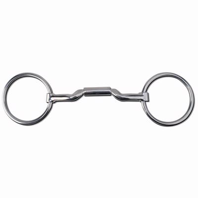 Myler Snaffle bit with loose rings and MB06 mouthpiece