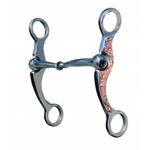 Prof. Choice | Stockman 6" Copper Shank Snaffle