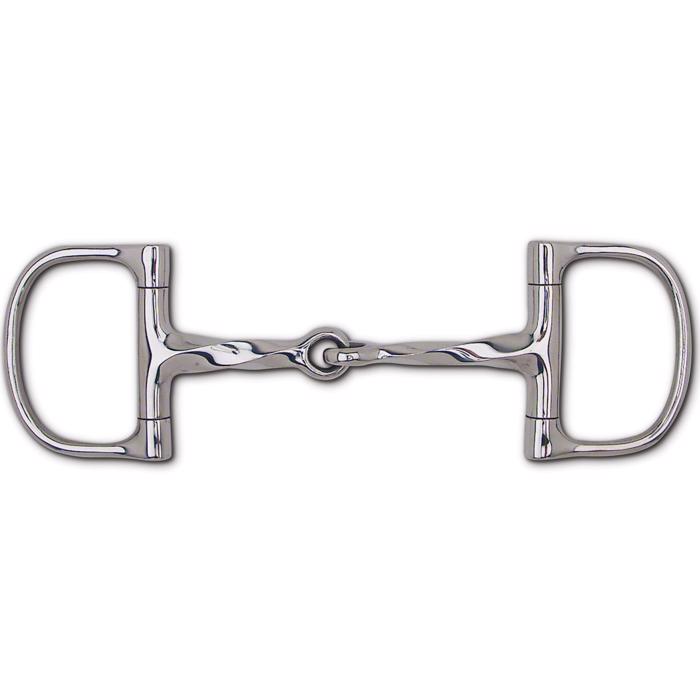 Myler Slow Twist Snaffle Dee MB22 - 3" Rings