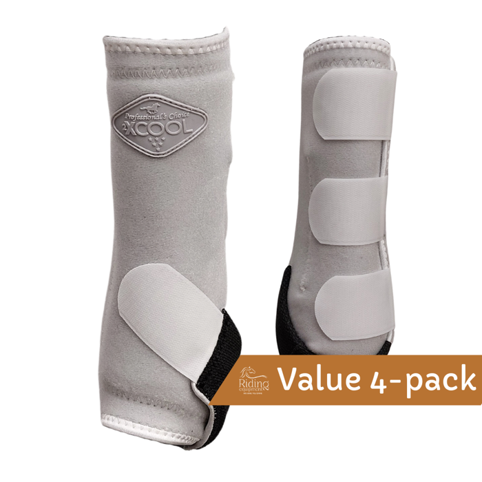 Dressage 2XCool Sports Medicine Boots 4-pack | White Medium