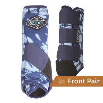 2XCool Sports Medicine Front Boots | Bleach Dye