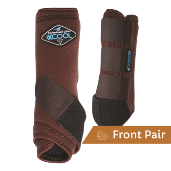 2XCool Sports Medicine Front Boots | Chocolate Medium