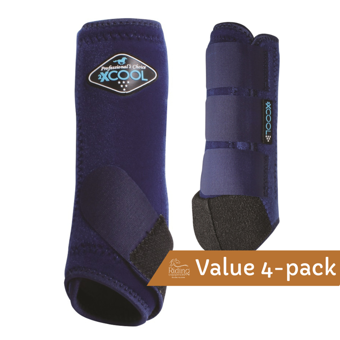 2XCool Sports Medicine Boots 4-pack | Navy Small