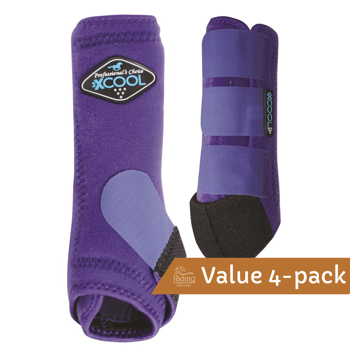 2XCool Sports Medicine Boots 4-pack | Purple