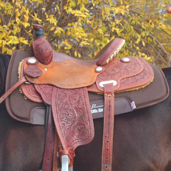 SMx Air Ride All-Round Saddle Pad | Chocolate