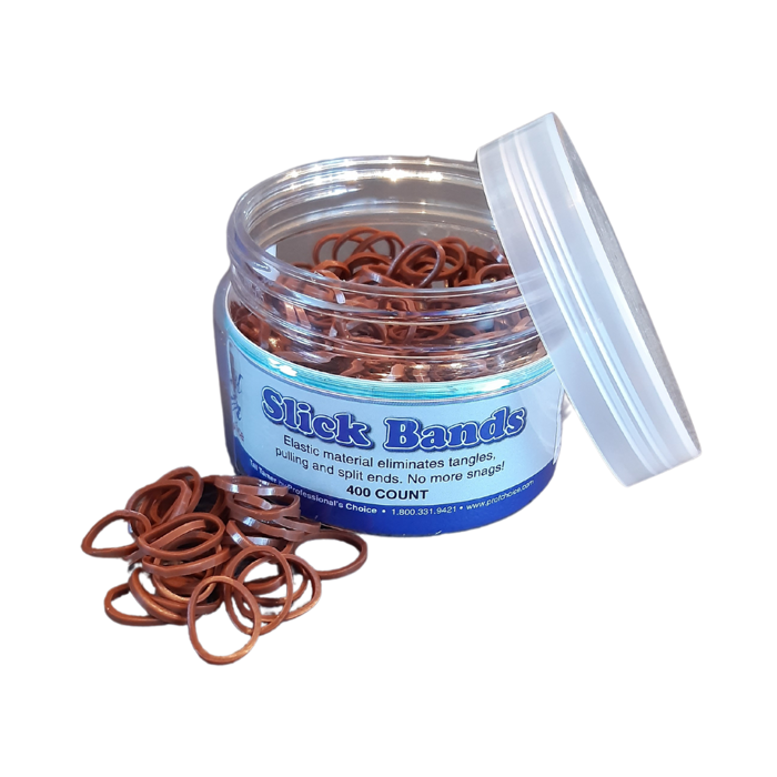 Tail Tamer Slick Bands | Brown