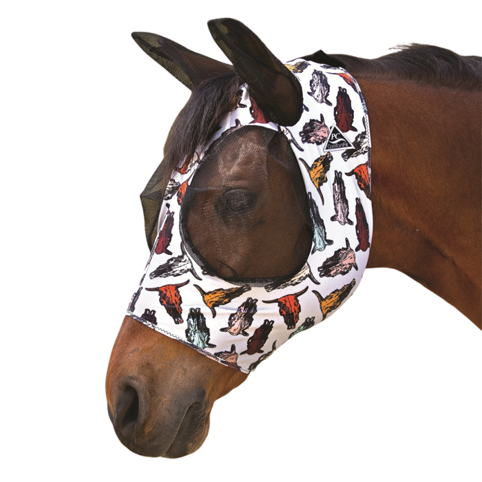 Comfort Fit Lycra Fly Mask w/ Forelock Opening | Steerhead