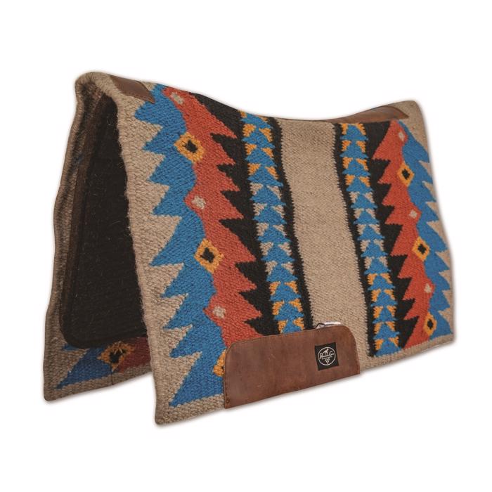 Fuse Navajo Top/Steam-Pressed Bottom Pad | Sand/Pacific 3/4" x 33" x 38"