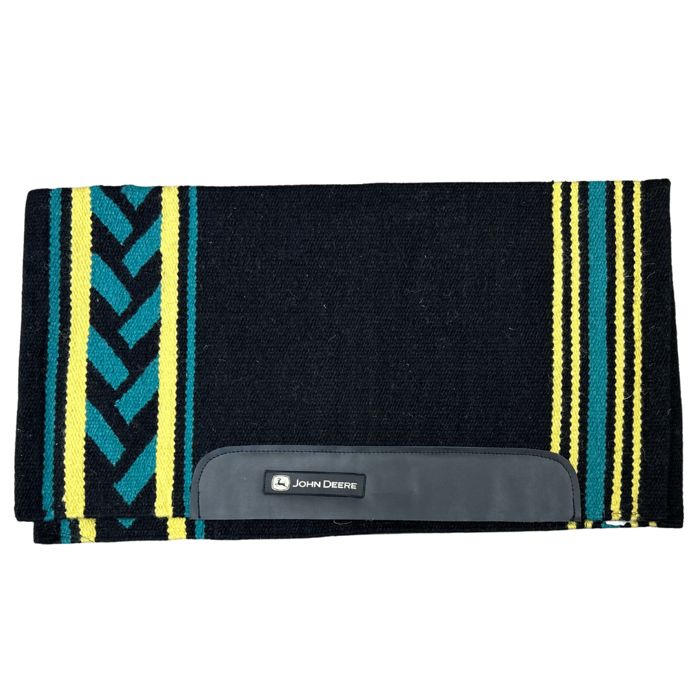 John Deere Navajo Blanket | Black/Green 32" x 34"