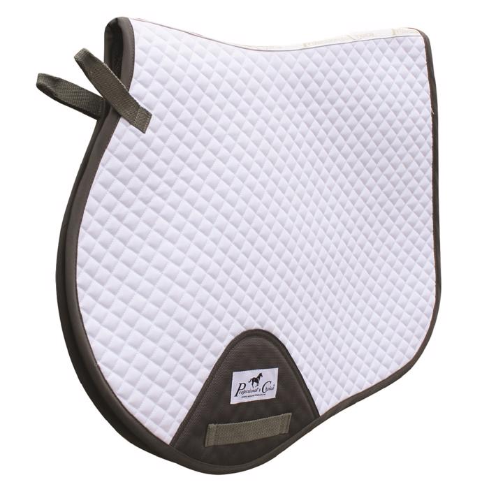 VenTech Jump Saddle Pad | White/Charcoal