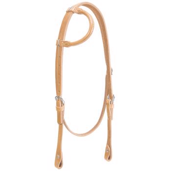 Weaver | Horizon Sliding Ear Headstall | Golden Brown