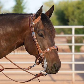 Weaver | Western Edge Sliding Ear Headstall