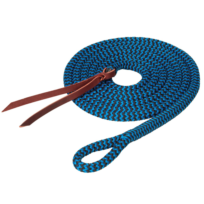 Weaver | Silvertip Yacht Braid Lead | Blue/Black