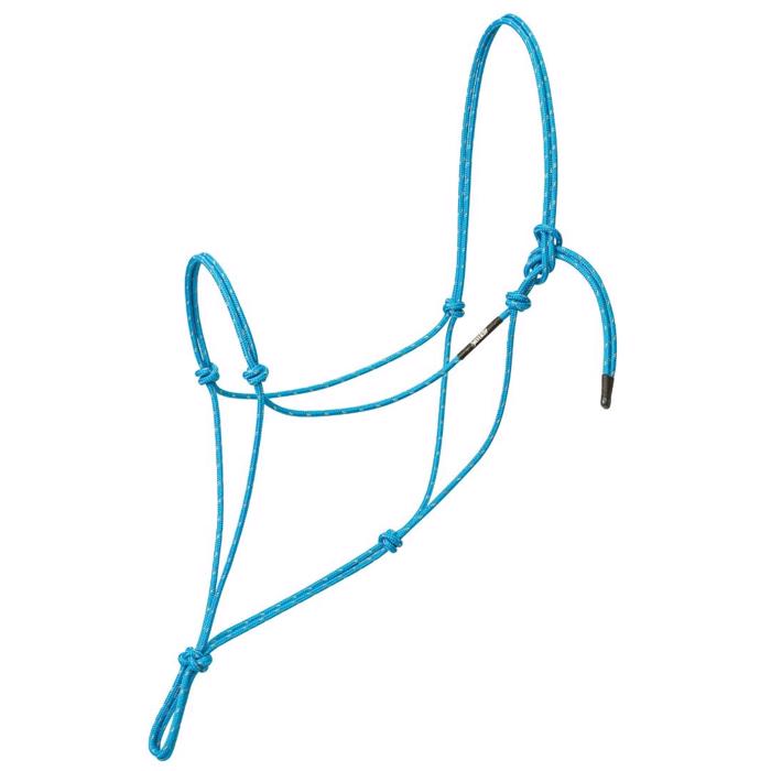 Weaver Silvertip Reflective Rope Halter | Blue