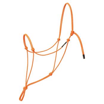 Weaver Silvertip Reflective Rope Halter - Orange