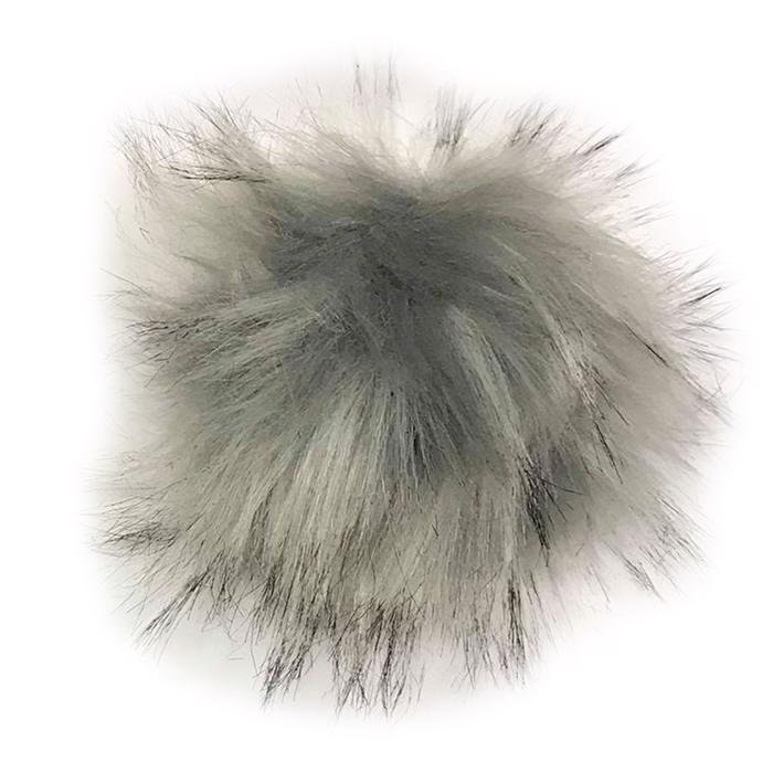 Woof Wear | Attachable Pom Pom | Silver