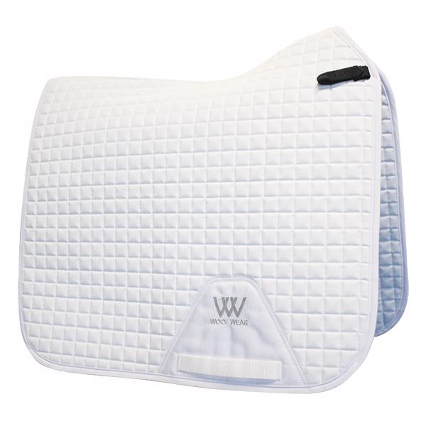 Woof Wear | Pro Dressage Saddle Pad | White (Full)