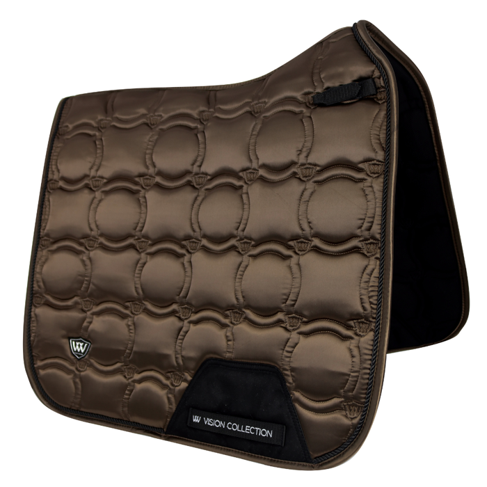 Woof Wear | Vision Dressage Saddle Pad | Mocha