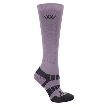 Young Rider Pro Bamboo Sock | Lilac/Grey