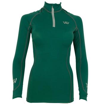 Long Sleeve Perf. Shirt | British Racing Green