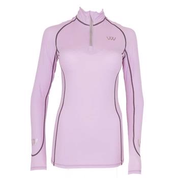 Long Sleeve Perf. Shirt | Lilac