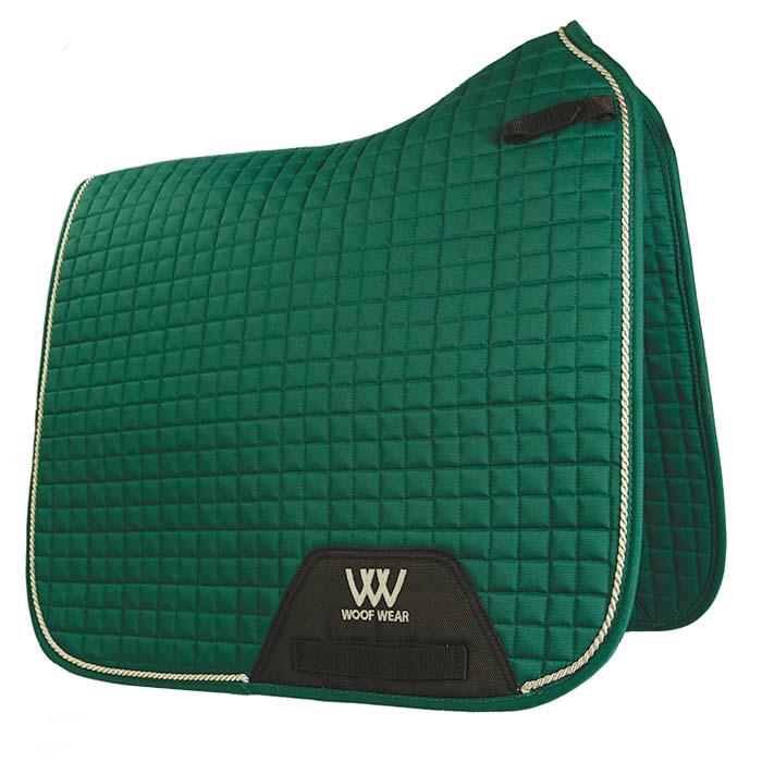 Woof Wear | Contour Dressage Pad | British Racing Green