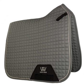 Woof Wear | Contour Dressage Pad | Brushed Steel