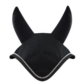 Woof Wear | Ergonomic Fly Veil Hat | Black