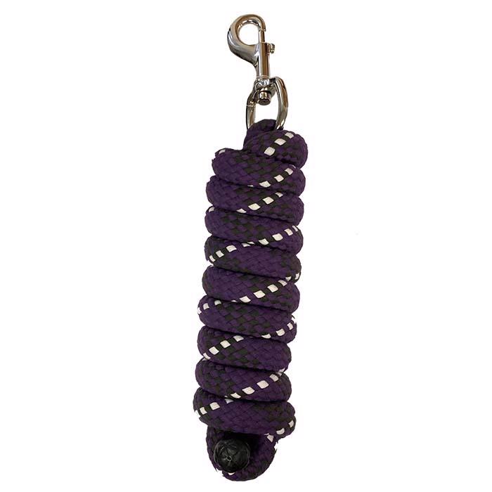 Woof Wear | Contour Lead Rope | Damson