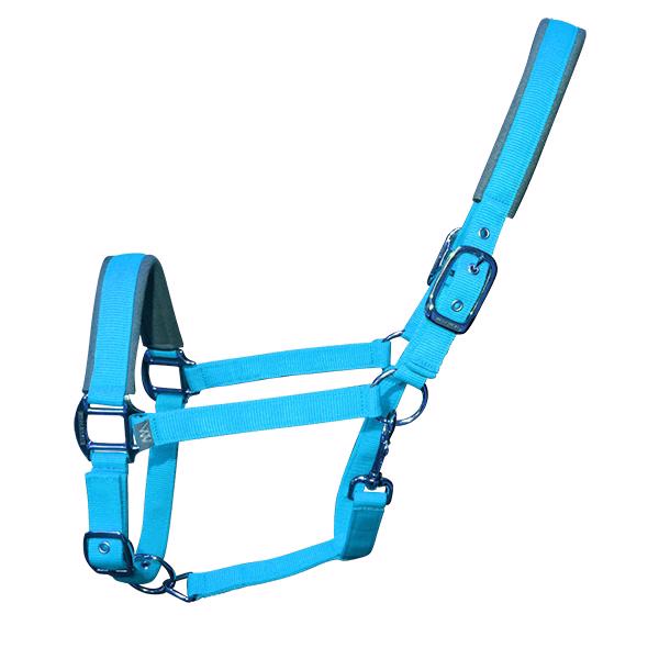 Woof Wear | Contour Head Collar | Turquoise Full