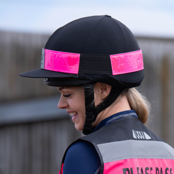 Hi Vis Hatband | Hi Viz Pink