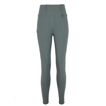 Woof Wear | All Season Full Seat Riding Tights | Sage Green