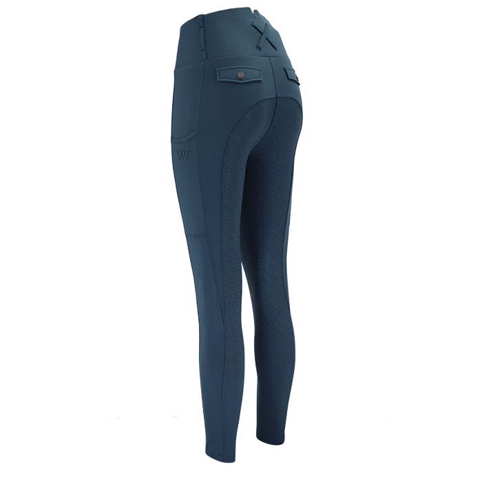 Woof Wear | Vision Riding Tights | Petrol Blue