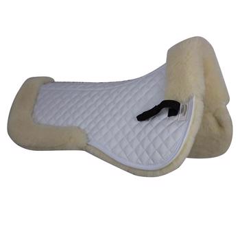 Sheepskin Half Pad | White