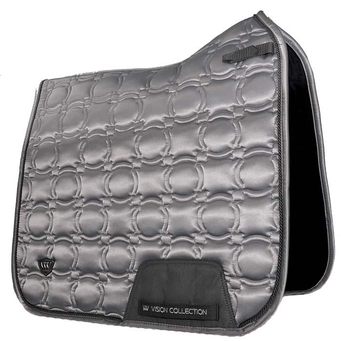 Woof Wear | Vision Dressage Saddle Pad | Brushed Steel