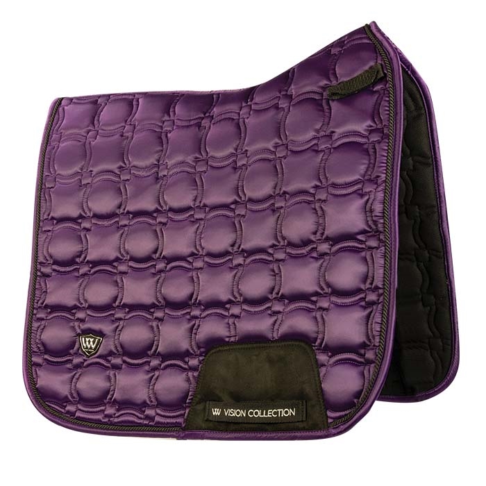 Woof Wear | Vision Dressage Saddle Pad | Damson