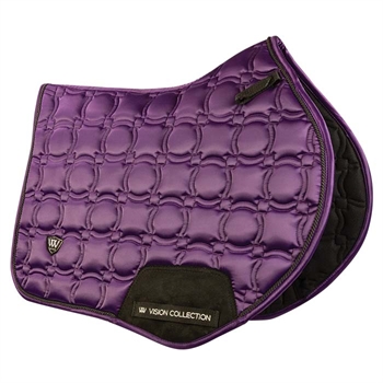 Woof Wear | Vision Close Contact Saddle Pad | Damson