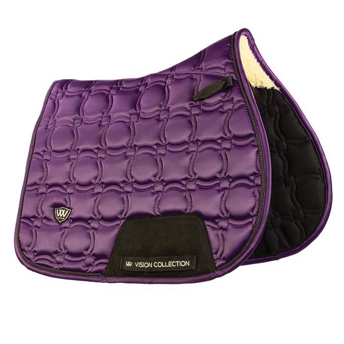 Woof Wear | Vision Pony GP Saddle Pad | Damson